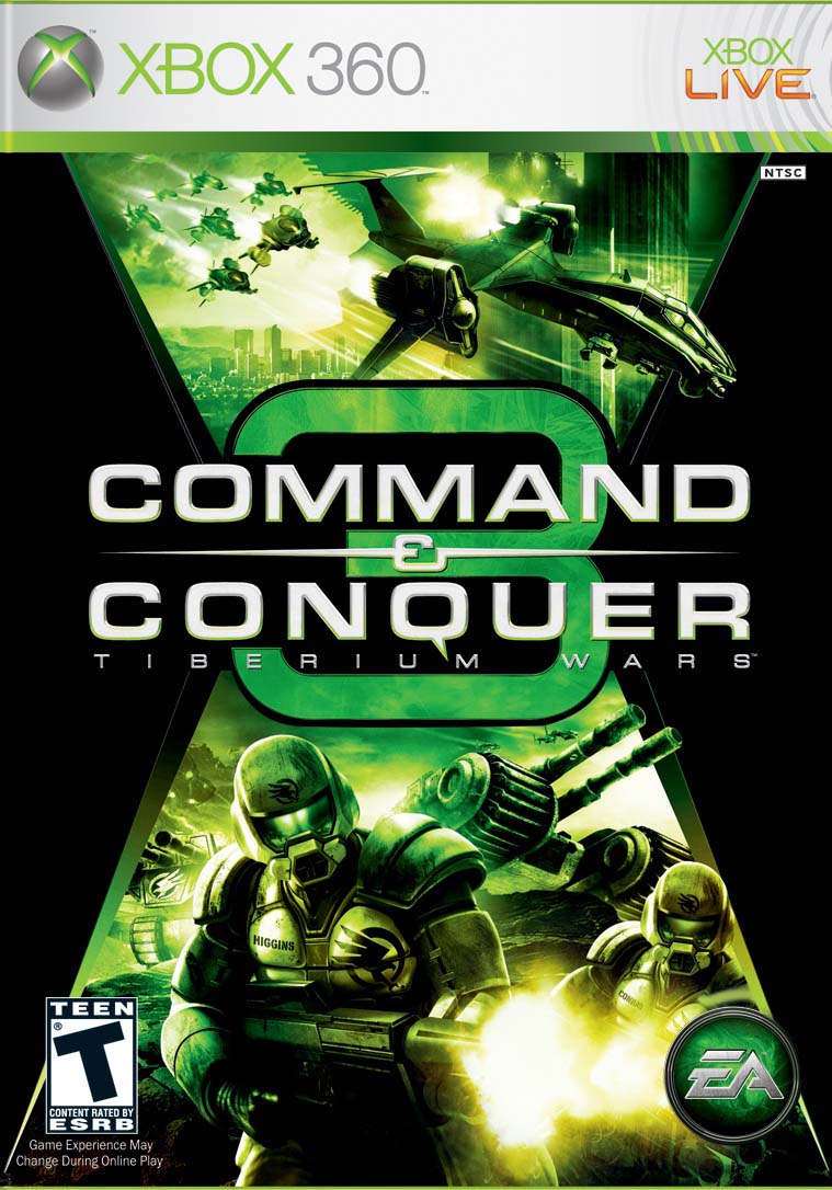 Command & Conquer 3: Tiberium Wars - Xbox 360 [Pre-Owned] Video Games EA Games   