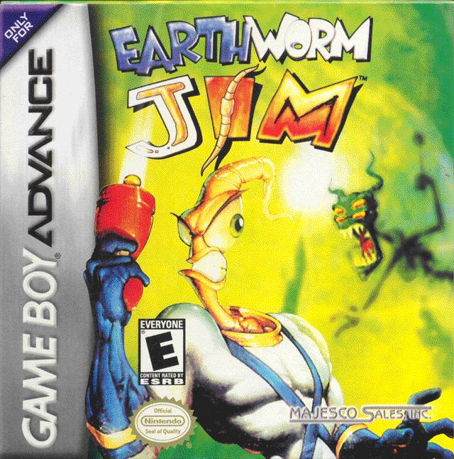 Earthworm Jim - (GBA) Game Boy Advance [Pre-Owned] Video Games Majesco   