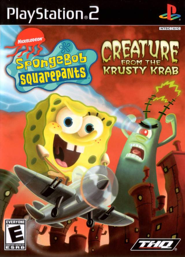 SpongeBob SquarePants: Creature from the Krusty Krab - (PS2) PlayStation 2 [Pre-Owned] Video Games THQ   
