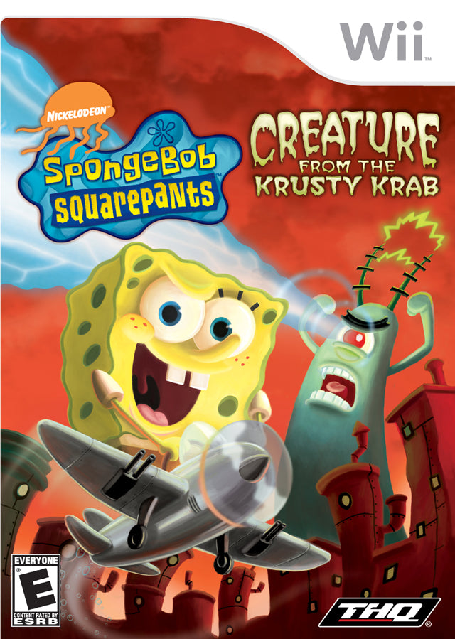 SpongeBob SquarePants: Creature from the Krusty Krab - Nintendo Wii [Pre-Owned] Video Games THQ   