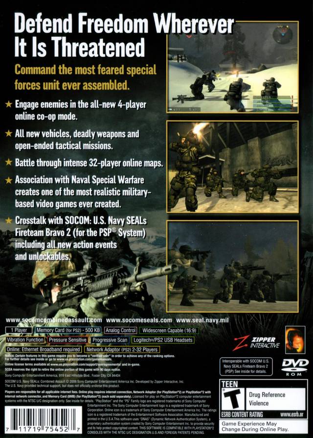 SOCOM: U.S. Navy SEALs Fireteam Bravo 2 (Greatest Hits) (Pre-Owned)