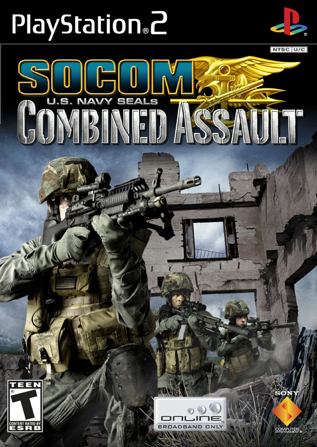 SOCOM: U.S. Navy SEALs: Combined Assault - PlayStation 2 Video Games SCEA   