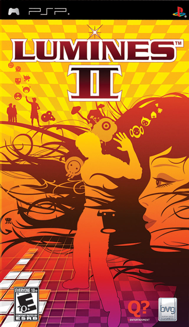 Lumines II - Sony PSP Video Games Buena Vista Games   