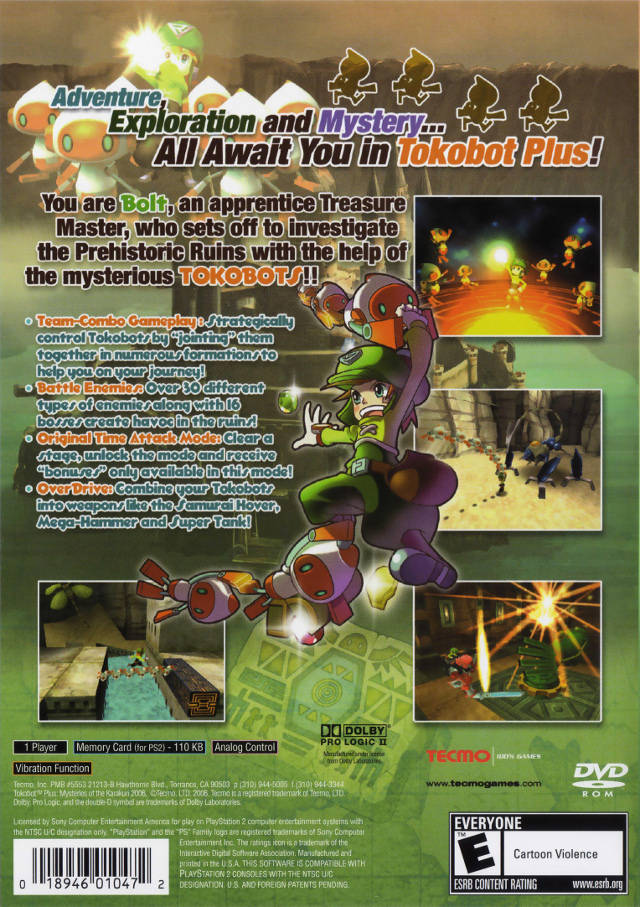 Tokobot Plus: Mysteries of the Karakuri - (PS2) PlayStation 2 [Pre-Owned] Video Games Tecmo   