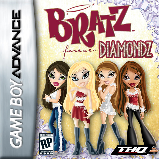 Bratz: Forever Diamondz - (GBA) Game Boy Advance Video Games THQ   