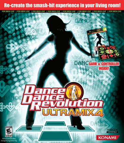 Dance Dance Revolution Ultramix 4 (Bundle) - Xbox Video Games Konami   