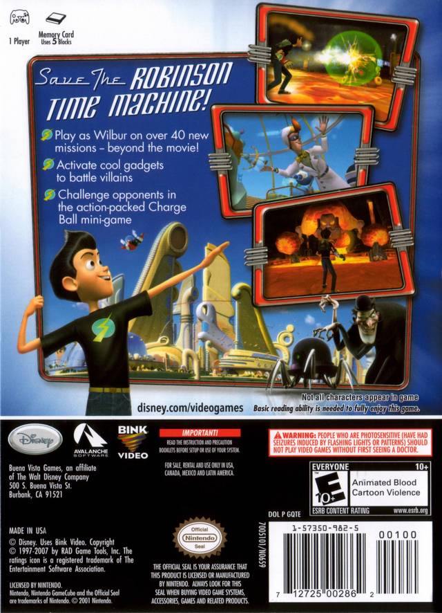 Meet the Robinsons - (GC) GameCube [Pre-Owned] Video Games Disney Interactive Studios   