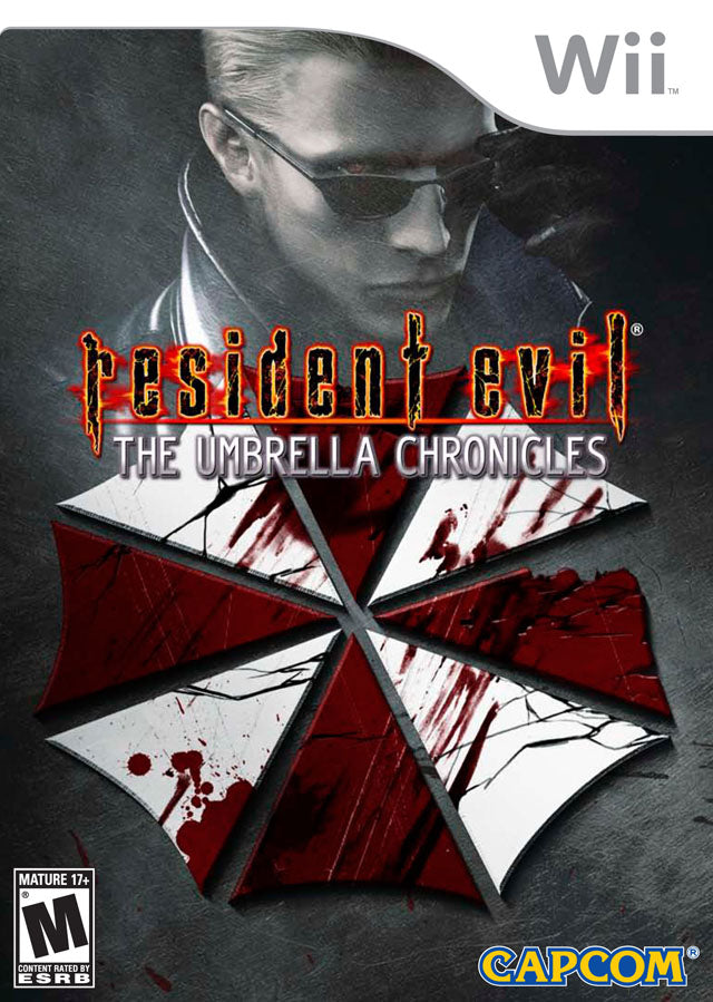Resident Evil: The Umbrella Chronicles (Magnum Bundle) - Nintendo Wii Video Games Capcom   