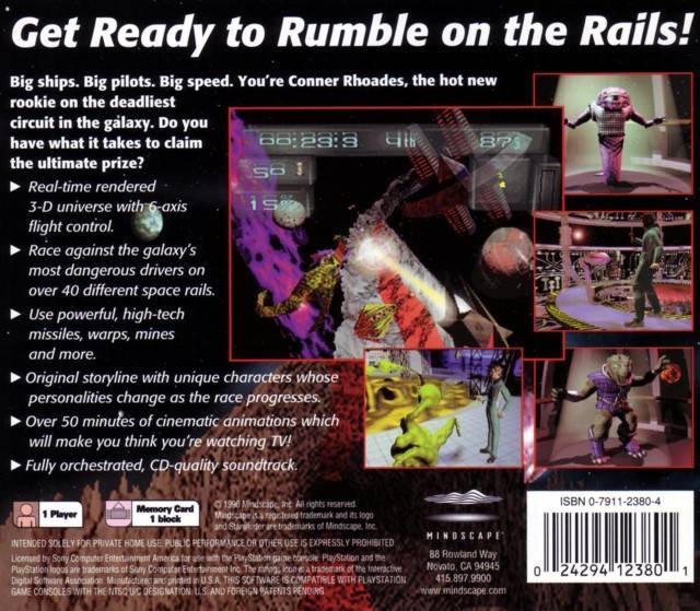 Starwinder: The Ultimate Space Race - (PS1) PlayStation 1 Video Games Mindscape   