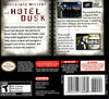 Hotel Dusk: Room 215 - (NDS) Nintendo DS [Pre-Owned] Video Games Nintendo   