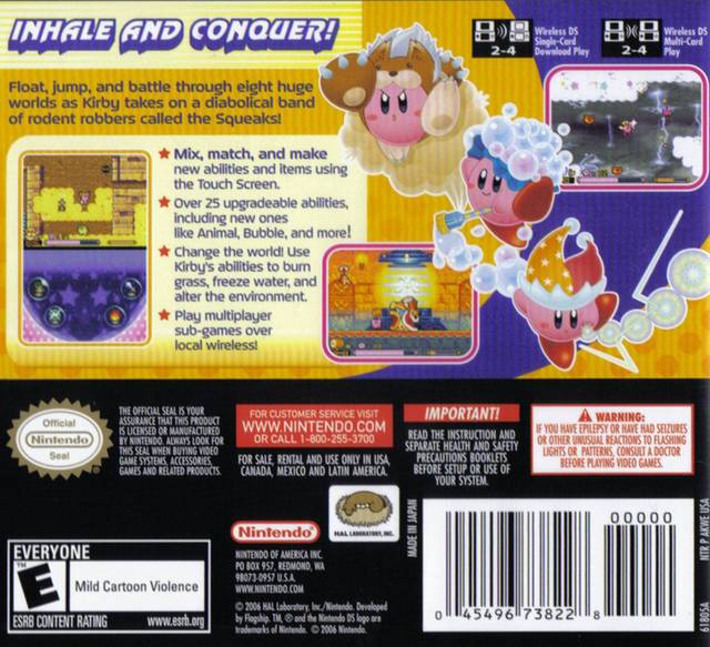 Kirby: Squeak Squad - (NDS) Nintendo DS [Pre-Owned] | J&L Game
