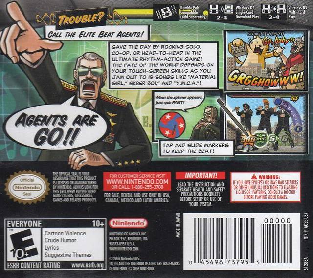 Elite Beat Agents - (NDS) Nintendo DS [Pre-Owned] Video Games Nintendo   