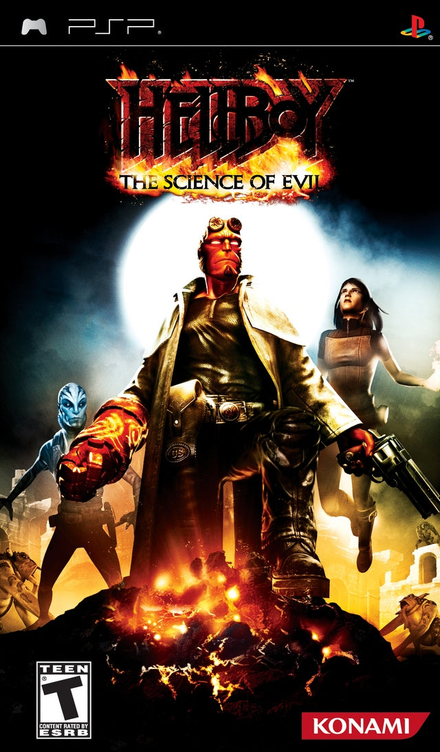 Hellboy: The Science of Evil - Sony PSP [Pre-Owned] Video Games Konami   