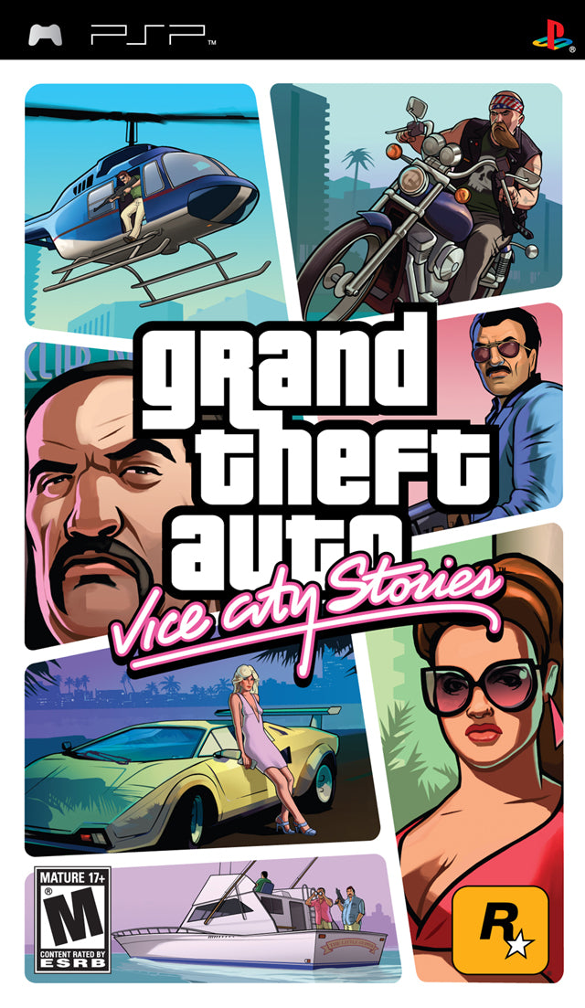 Grand Theft Auto: Vice City Stories - SONY PSP [Pre-Owned] Video Games Rockstar Games   