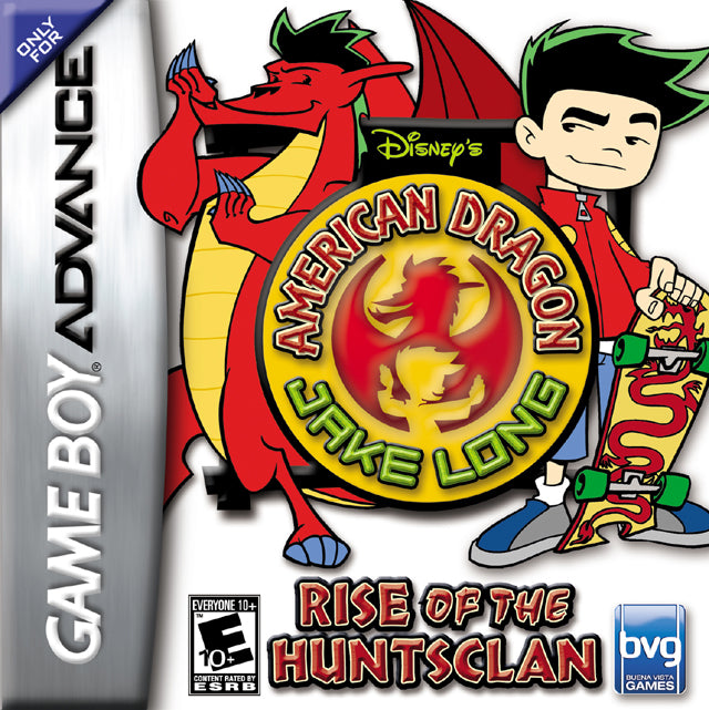 Disney's American Dragon: Jake Long, Rise of the Huntsclan - (GBA) Game Boy Advance Video Games Buena Vista Games   