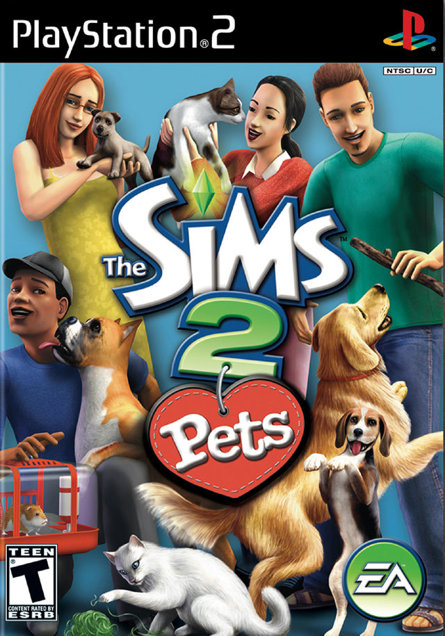 The Sims 2: Pets - (PS2) PlayStation 2 [Pre-Owned] Video Games EA Games   