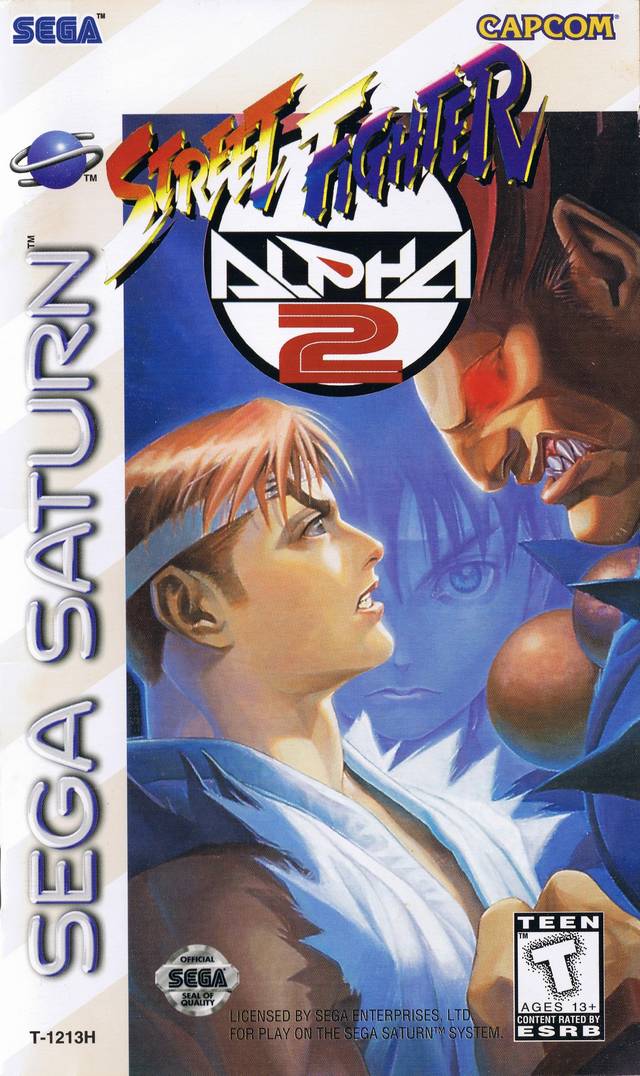 Street Fighter Alpha 2 - (SS) SEGA Saturn [Pre-Owned] Video Games Capcom   