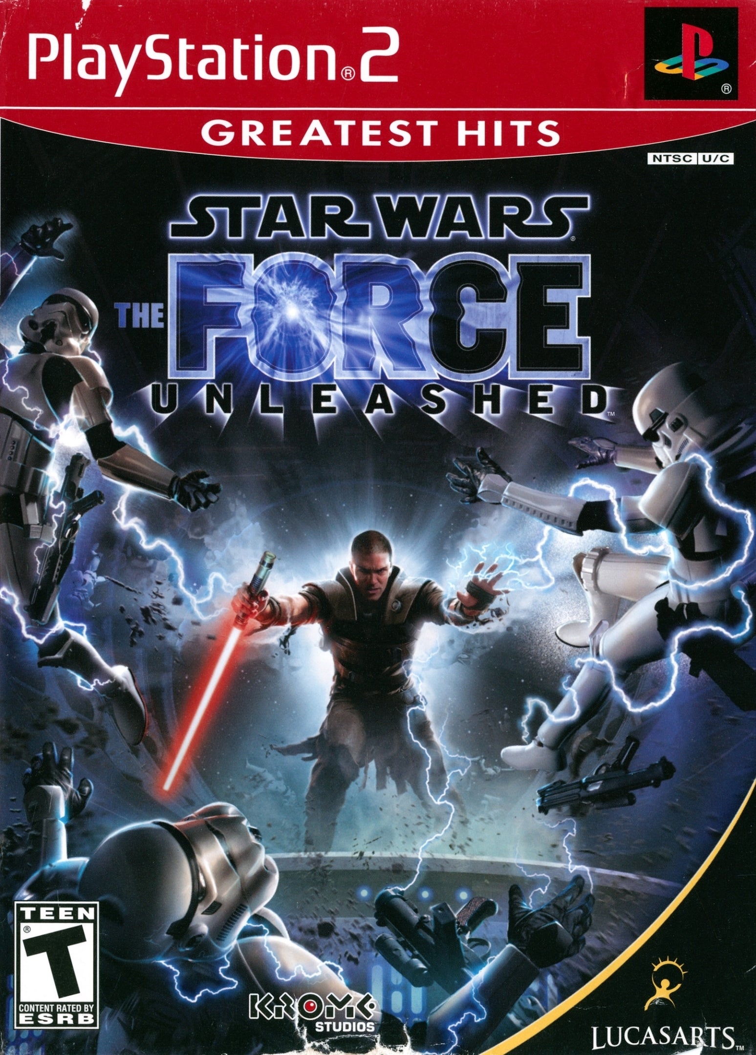 Star Wars: The Force Unleashed (Greatest Hits) - (PS2) PlayStation 2 [Pre-Owned] Video Games LucasArts   