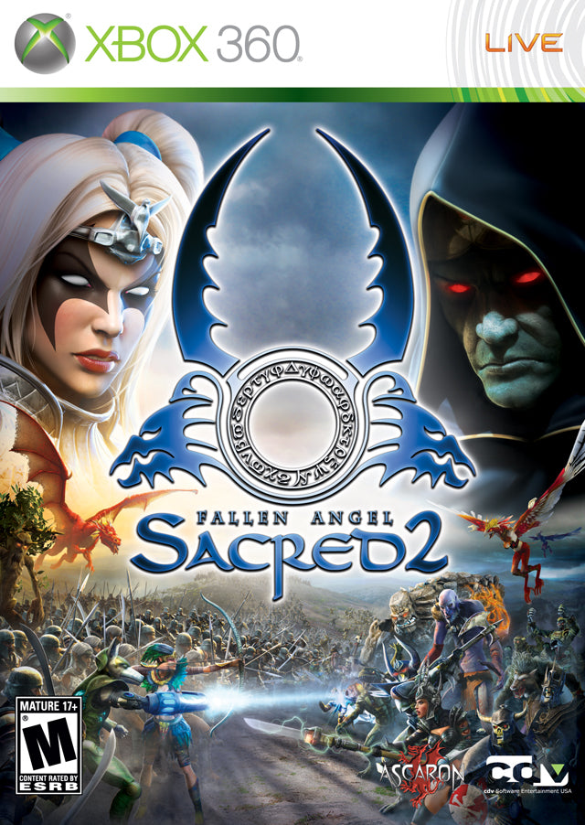 Sacred 2: Fallen Angel - Xbox 360 [Pre-Owned] Video Games cdv Software   