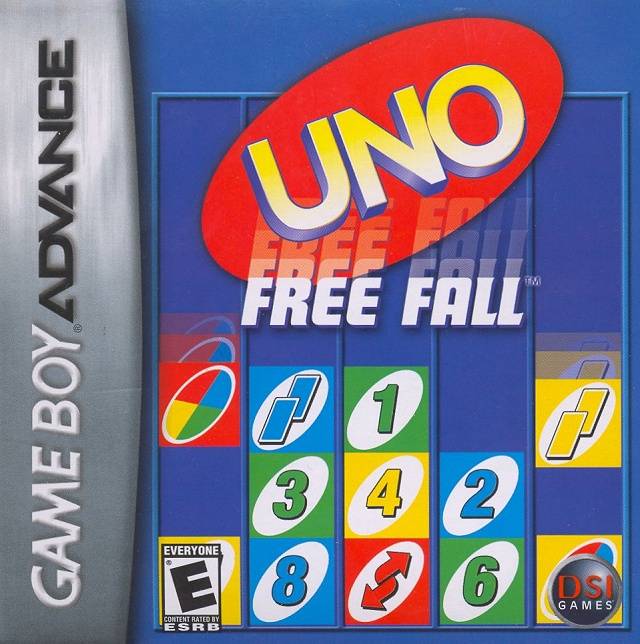 Uno Free Fall - (GBA) Game Boy Advance Video Games DSI Games   
