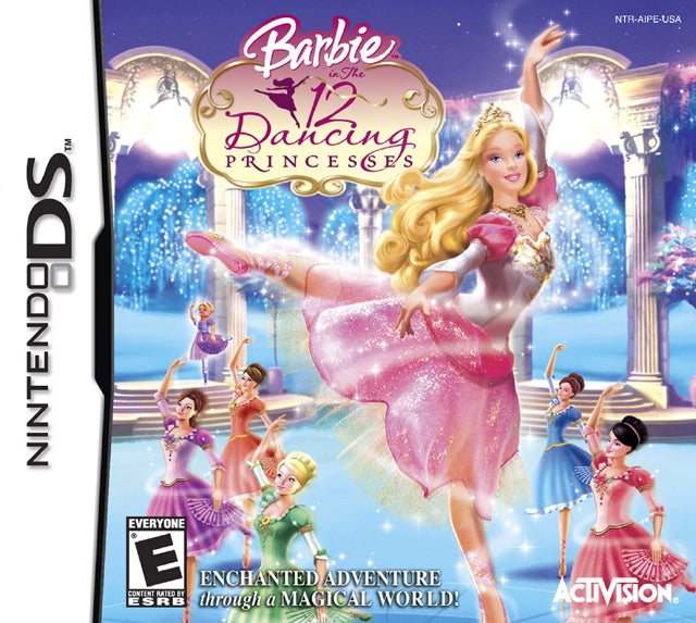 Barbie in The 12 Dancing Princesses - Nintendo DS Video Games Activision   