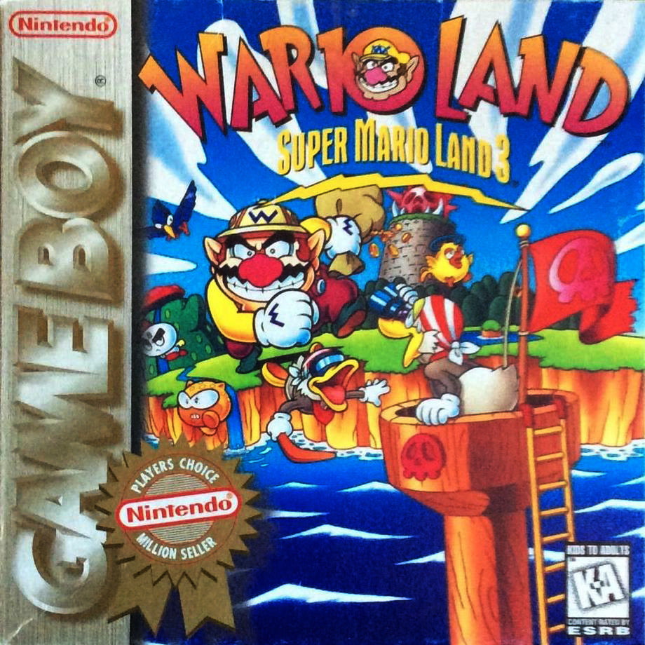 Super Mario Land 3: Wario Land (Player's Choice) - (GB) Game Boy [Pre-Owned] Video Games Nintendo   