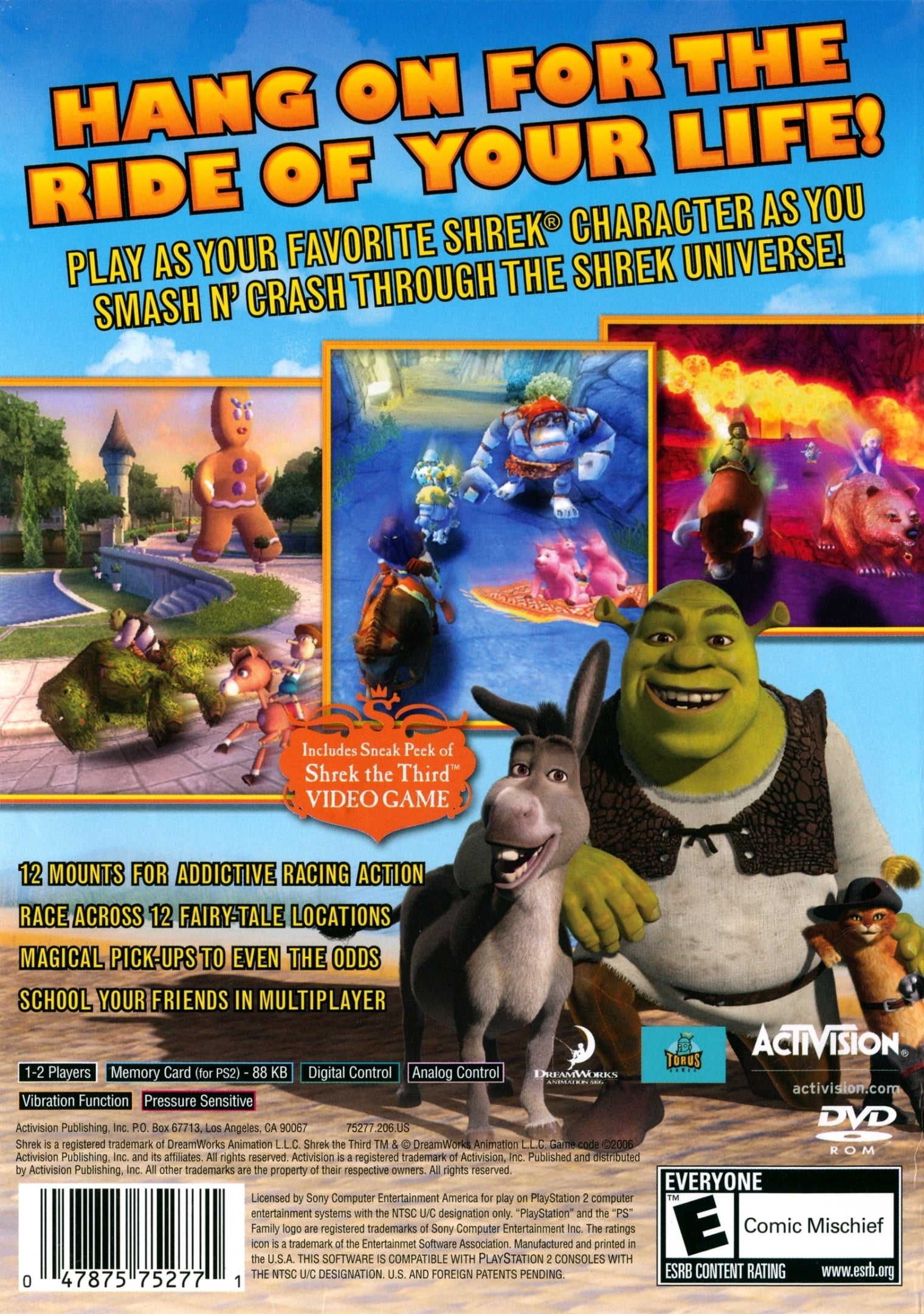 Shrek Smash n' Crash Racing - (PS2) PlayStation 2 [Pre-Owned] Video Games Activision   