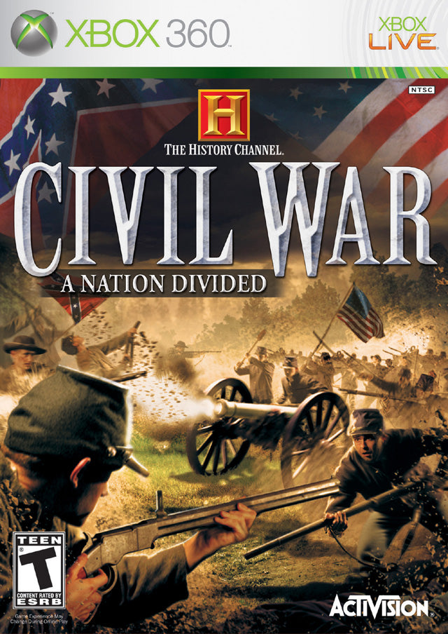 The History Channel: Civil War - A Nation Divided - Xbox 360 [Pre-Owned] Video Games Activision   
