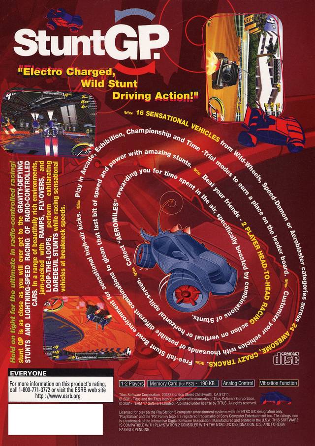 Stunt GP - (PS2) PlayStation 2 [Pre-Owned] Video Games Titus Software