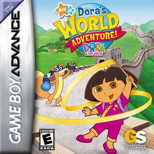 Dora the Explorer: Dora's World Adventure - (GBA) Game Boy Advance Video Games Global Star Software   