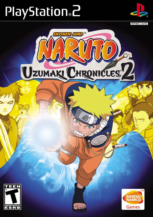 Naruto: Uzumaki Chronicles 2 - (PS2) PlayStation 2 Video Games Namco Bandai Games   