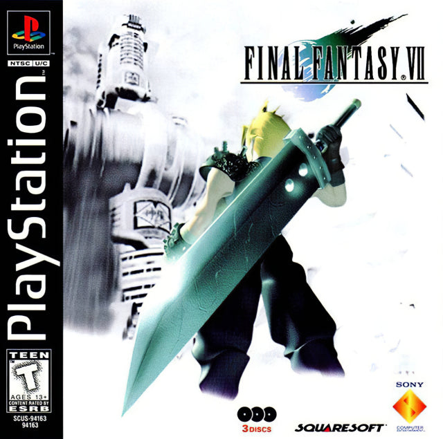 Final Fantasy VII - (PS1) PlayStation 1 [Pre-Owned] Video Games SCEA   
