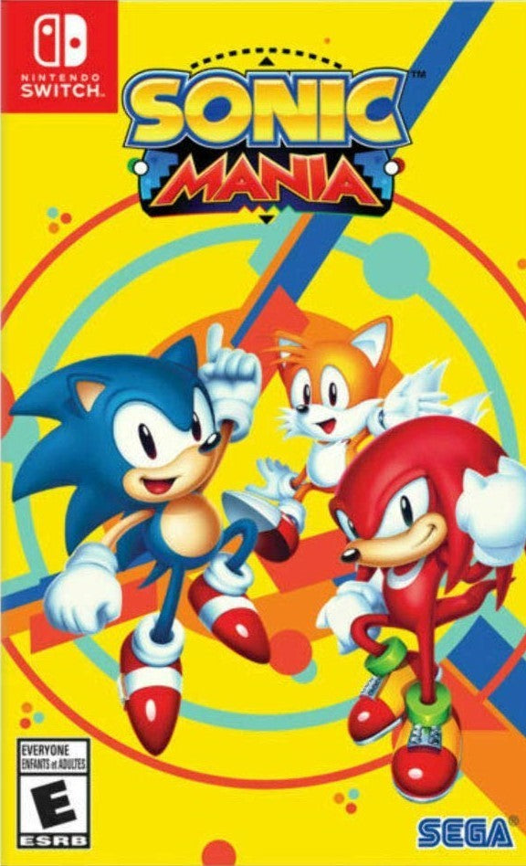 Sonic Mania - (NSW) Nintendo Switch Video Games SEGA   