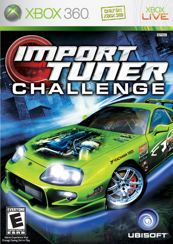 Import Tuner Challenge - Xbox 360 Video Games Ubisoft   