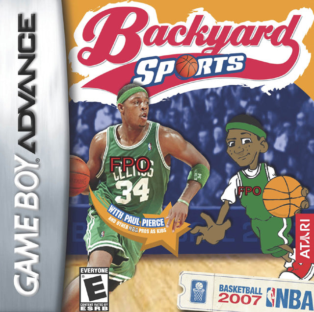 Backyard Sports Basketball 2007 - (GBA) Game Boy Advance Video Games Atari SA   