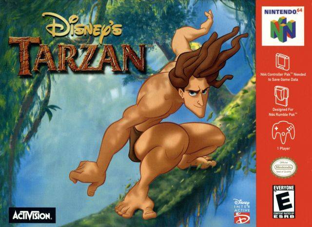 Disney's Tarzan - (N64) Nintendo 64 [Pre-Owned] Video Games Activision   