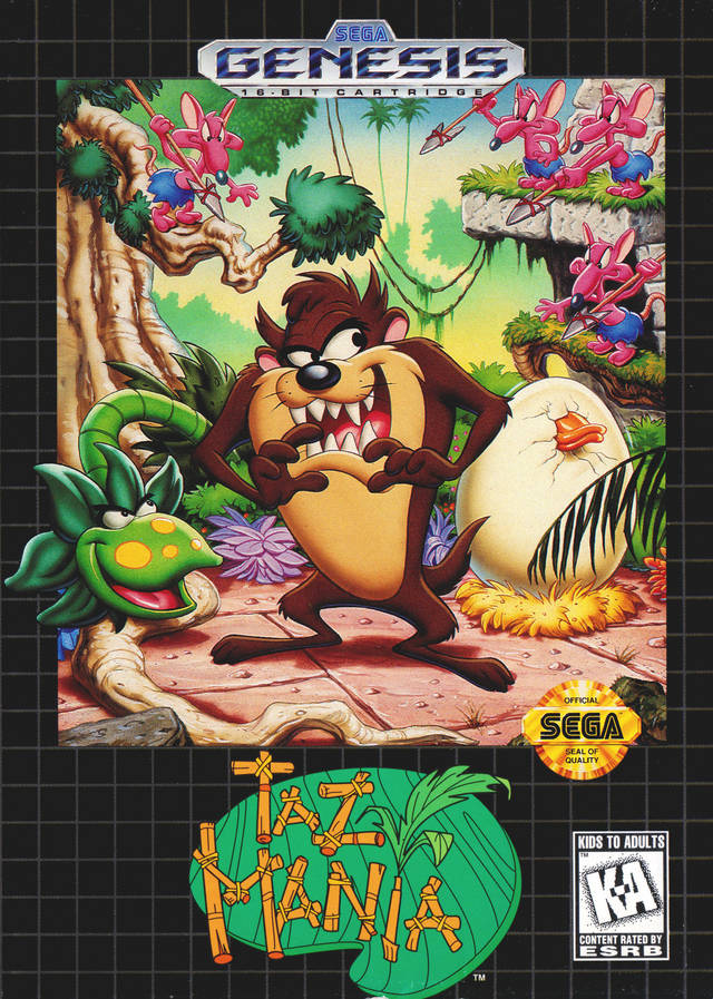 Taz-Mania - (SG) SEGA Genesis [Pre-Owned] Video Games Sega   