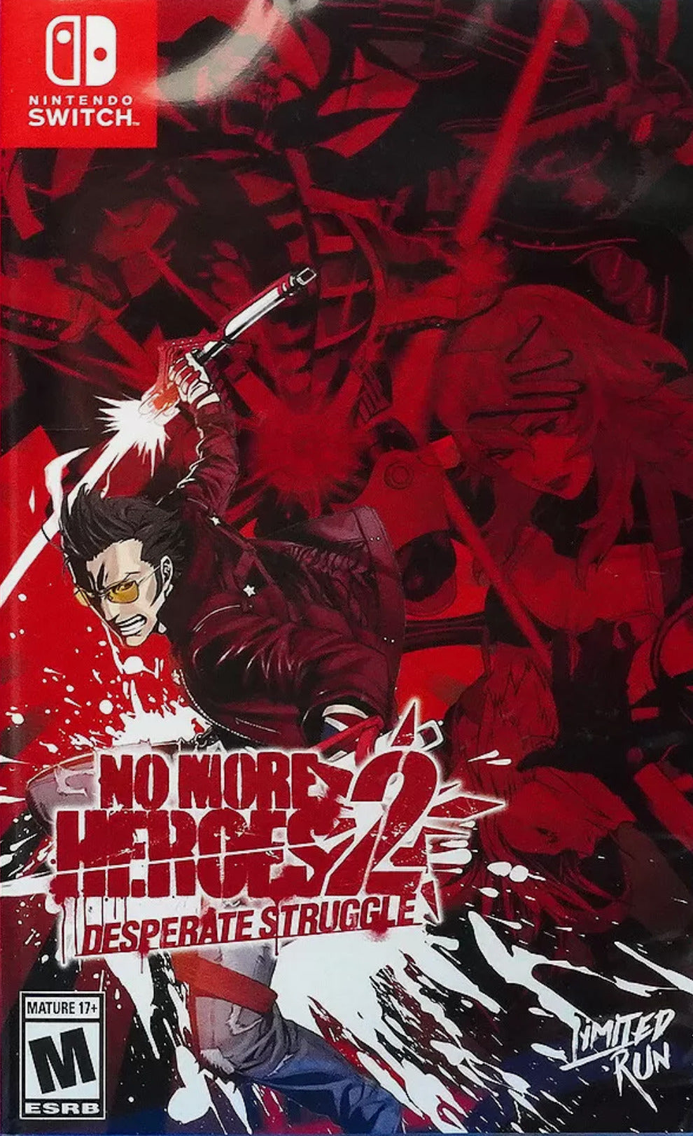 No More Heroes 2: Desperate Struggle (Limited Run #100) - (NSW) Nintendo Switch [Pre-Owned] Video Games Limited Run Games   