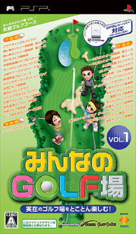 Minna no Golf Jou Vol. 1 - Sony PSP [Pre-Owned] (Japanese Import) Video Games SCEI   