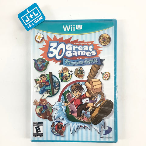 Family Party: 30 Great Games Obstacle Arcade - Nintendo Wii U Video Games D3Publisher   