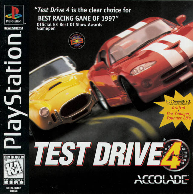 Test Drive 4 - (PS1) PlayStation 1 [Pre-Owned] Video Games Accolade   