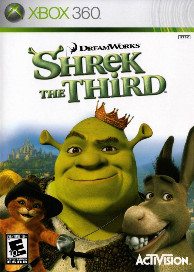 DreamWorks Shrek the Third - Xbox 360 Video Games Activision   