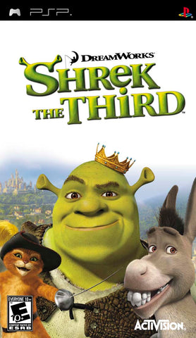 DreamWorks Shrek the Third - PSP Video Games Activision   