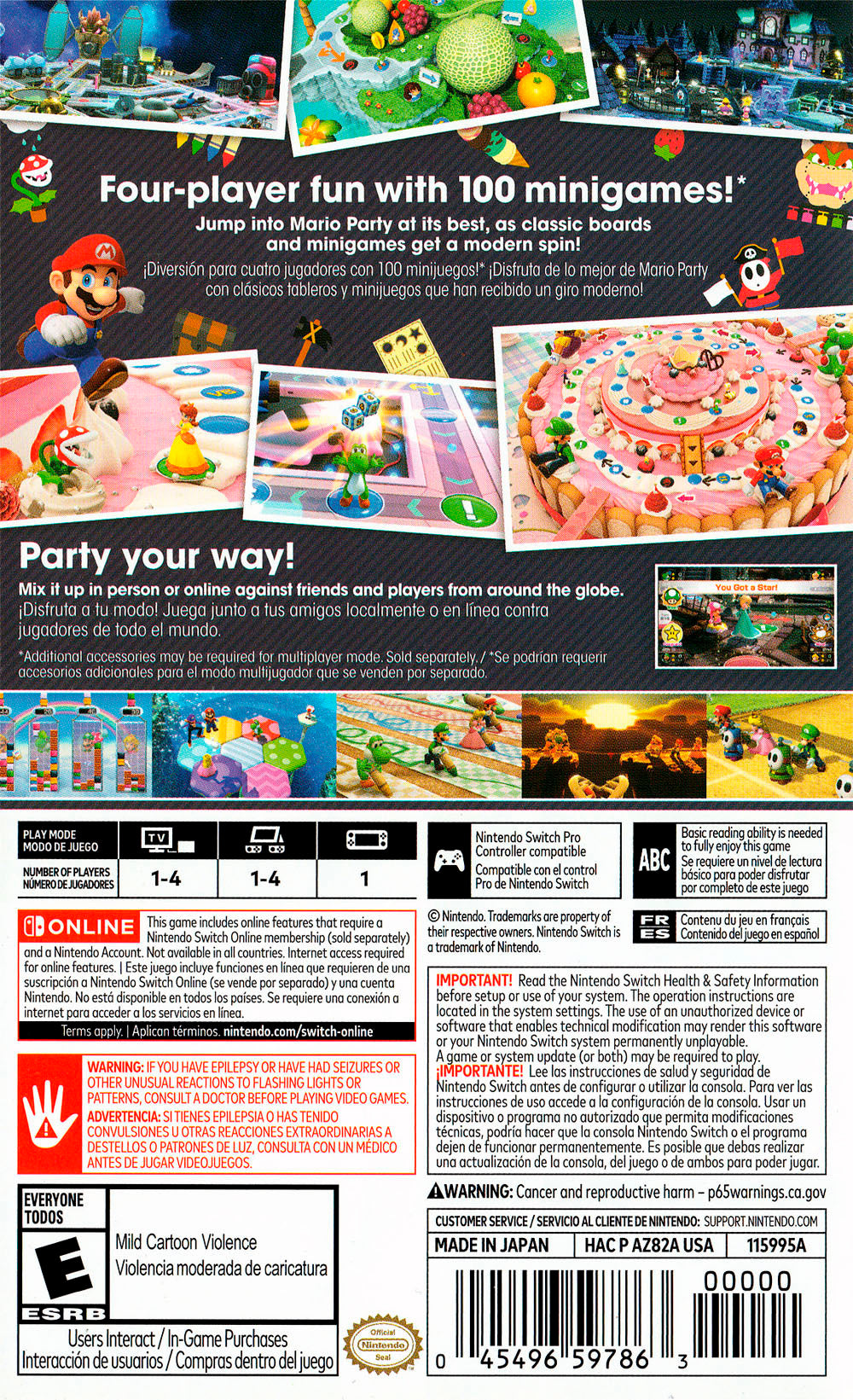 Mario Party Superstars - (NSW) Nintendo Switch [UNBOXING] Video Games Nintendo   