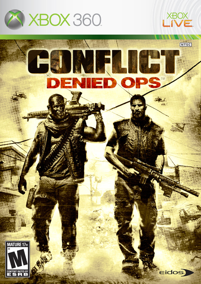 Conflict: Denied Ops - Xbox 360 Video Games Eidos Interactive   