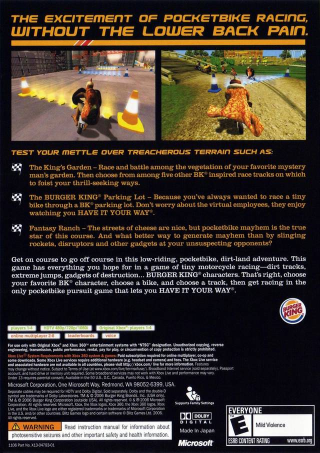 Pocketbike Racer - Xbox 360 [Pre-Owned] Video Games King Games   