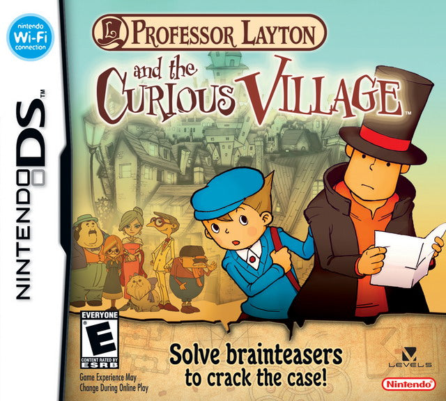 Professor Layton and the Curious Village - (NDS) Nintendo DS [Pre-Owned] Video Games Level 5   