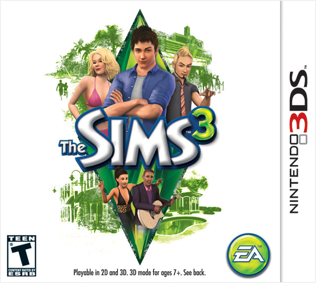 The Sims 3 - Nintendo 3DS [Pre-Owned] Video Games Electronic Arts   