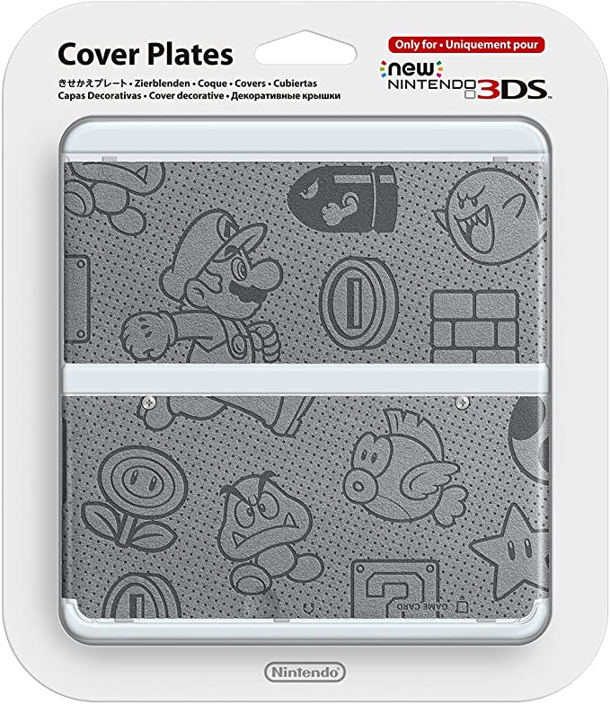 New Nintendo 3DS Cover Plates No.012 (Super Mario Felt) - New Nintendo 3DS (Japanese Import) Accessories Nintendo   