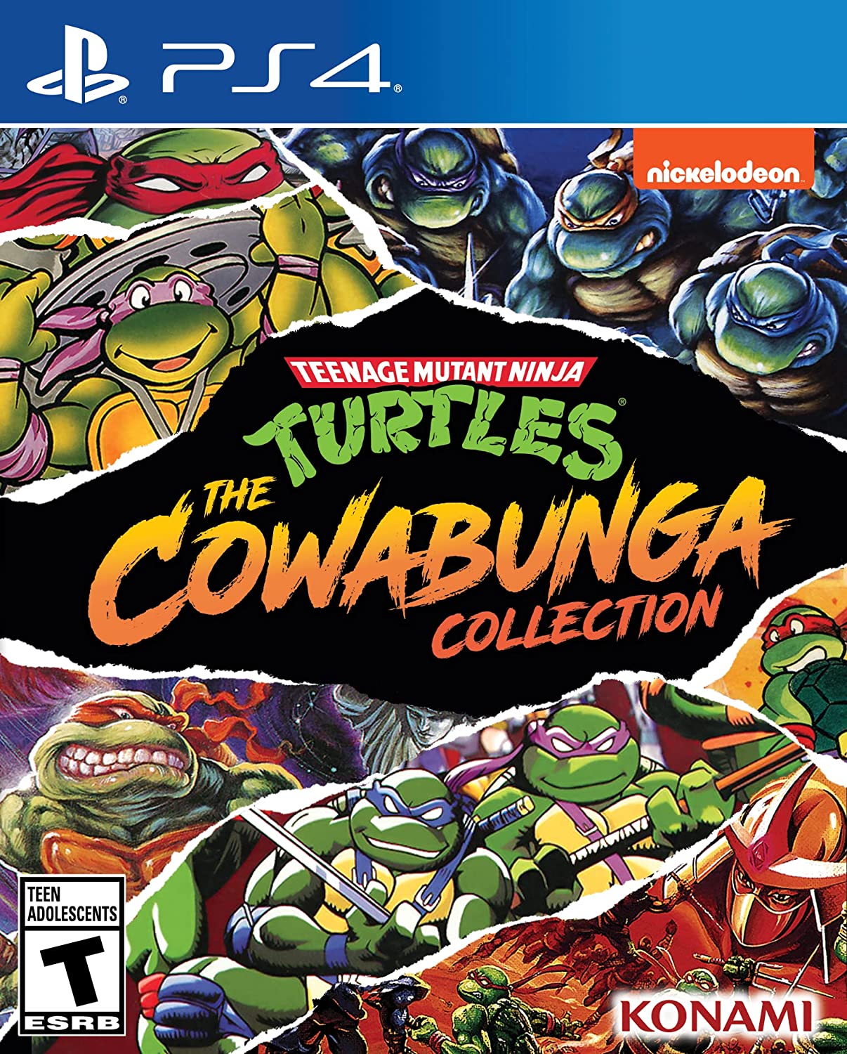Teenage Mutant Ninja Turtles: The Cowabunga Collection - (PS4) PlayStation 4 [UNBOXING] Video Games Konami   